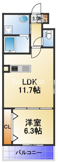 【間取り】 | マーキーズ京橋