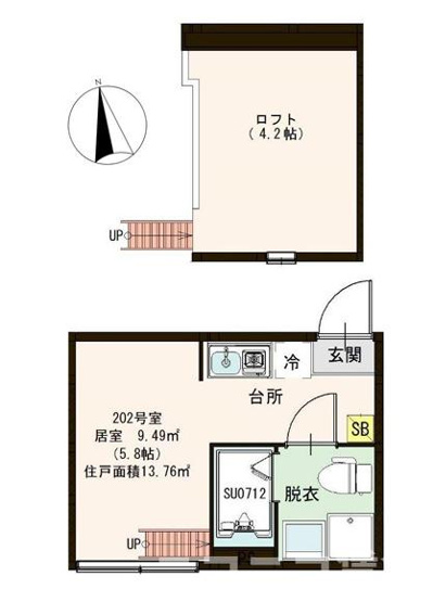 【間取り】 | ハーモニーテラス東金町Ⅵ