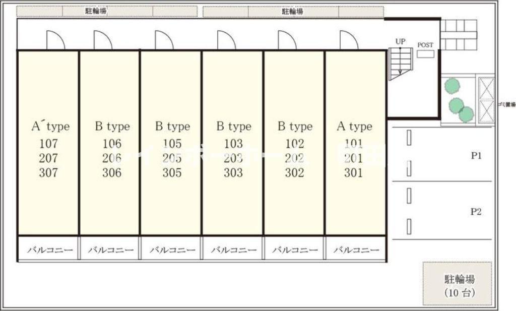 リブリ・SAKAE※初期費用分割後払いサービス利用可能物件の区画図