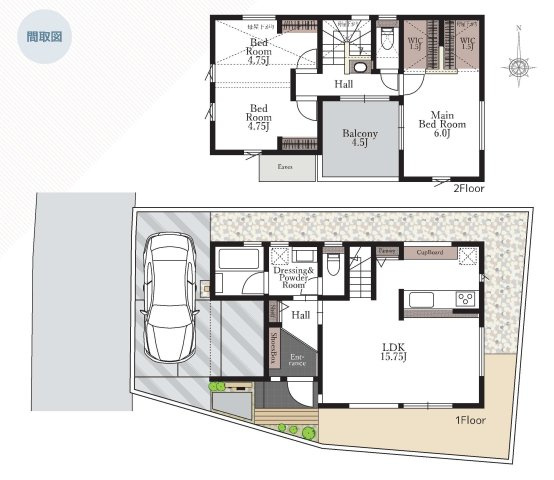【横浜市泉区和泉町323全2棟新築戸建て】★仲介手数料無料★（和泉南小学校・泉が丘中学校）
