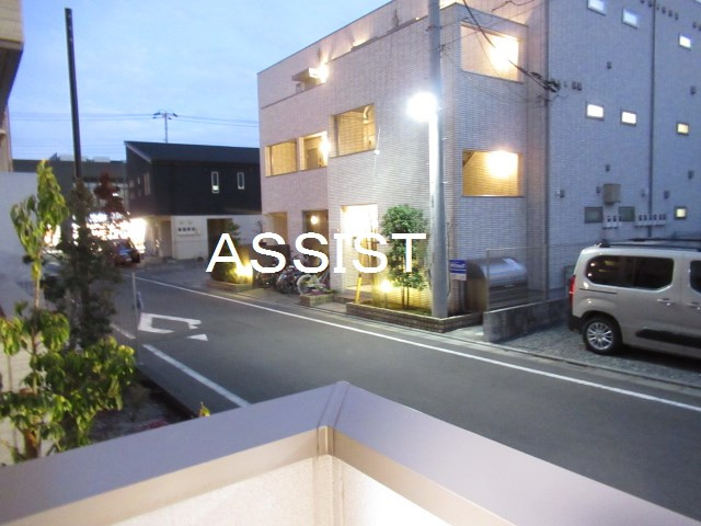 ベレオ小金井のバルコニー