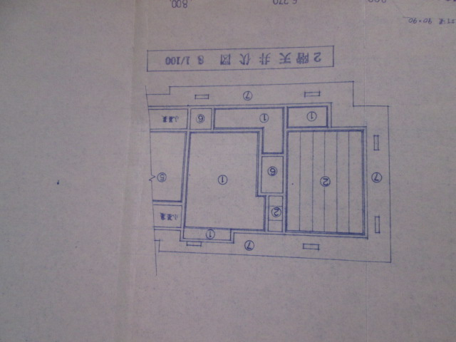 別府市浦田4組の区画図