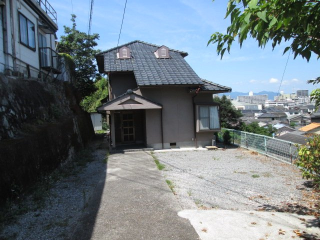 別府市浦田4組の前面道路含む現地写真