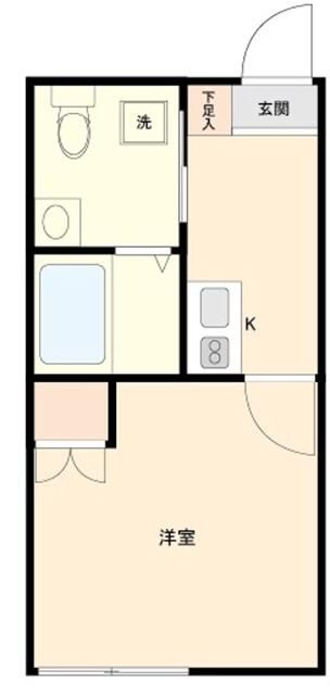 カインドネス所沢宮本町Ｂ棟の間取り