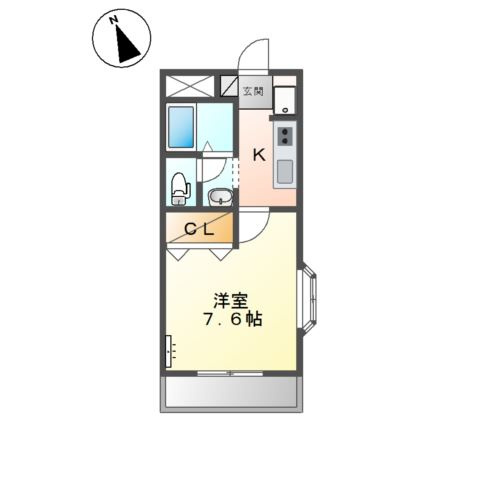 フレンドリーハイツの間取り