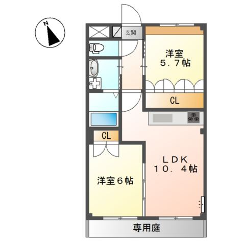 レジデンス　Ａｉの間取り