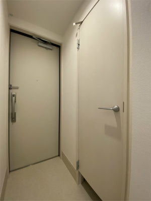 レオ東林間の玄関