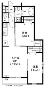 リブリ・MonTanaⅡの間取り
