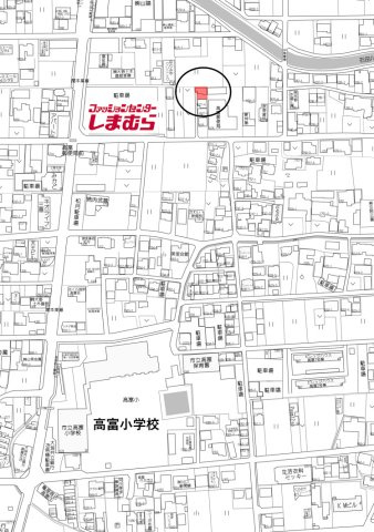 中古住宅　高富の地図