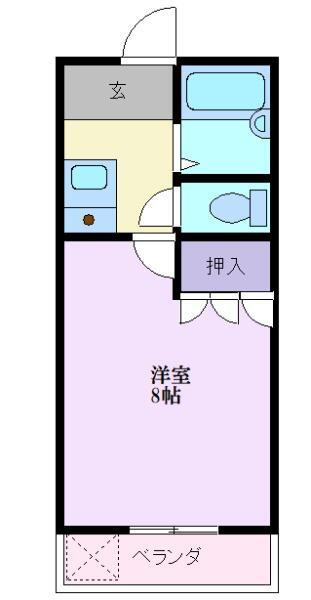 メゾンなかの間取り