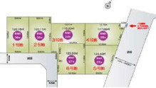 戸建 入間市下藤沢４丁目の区画図