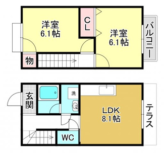 【間取り】 | Ｓａｍ６