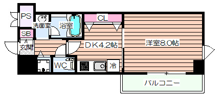 【間取り】 | ソルレヴェンテ梅田
