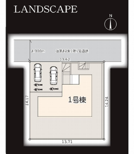 【区画図】 | 【仲介手数料０円】綾瀬市落合南9丁目第2　新築一戸建て | 綾瀬市落合南9丁目第2　新築一戸建て