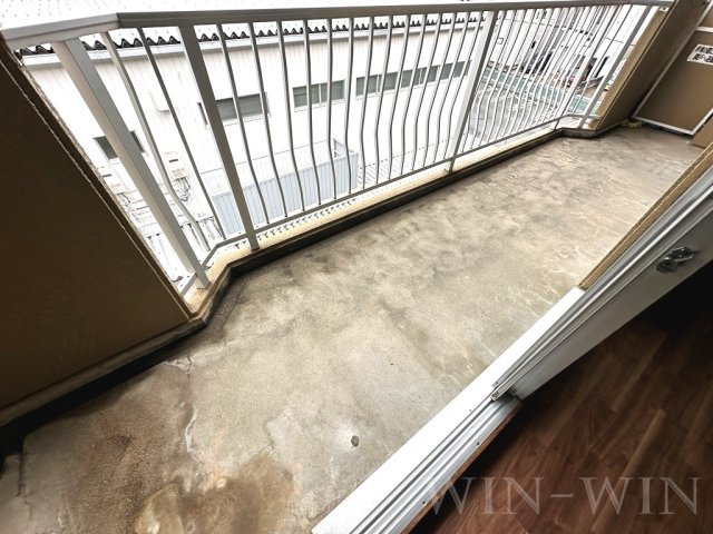 アスカ Ⅱのバルコニー|イメージ（同建物内別部屋の写真です）