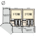 北本市西高尾7丁目　新築一戸建て　リーブルガーデン　01の区画図|1号棟