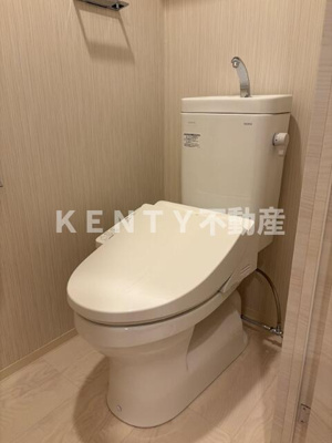 【トイレ】 | ディアレイシャス田園調布本町 | 落ち着いた色調のトイレです