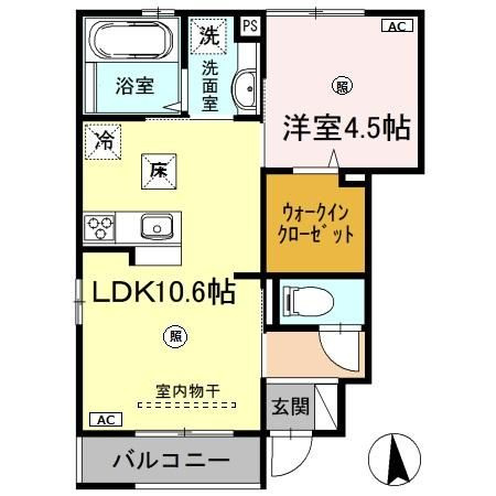 ＮＡＧＯＭＩの間取り