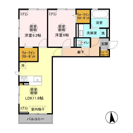 【間取り】 | ドルフ文京　A