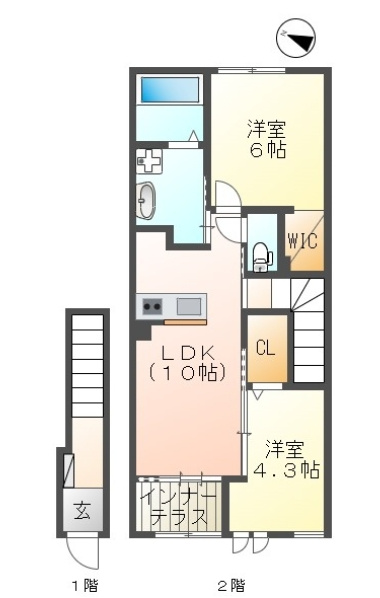 サラス　オーロの間取り
