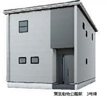【外観パース】 | 宮代町百間4丁目　Livele Garden.S　新築戸建　全10棟　3号棟 | 3号棟