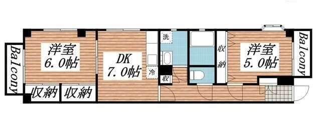 マルシェＴ・Ｋの間取り|間取りです。