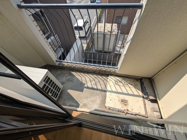 ハイシティ南栄のバルコニー|イメージ（同建物内別部屋の写真です）