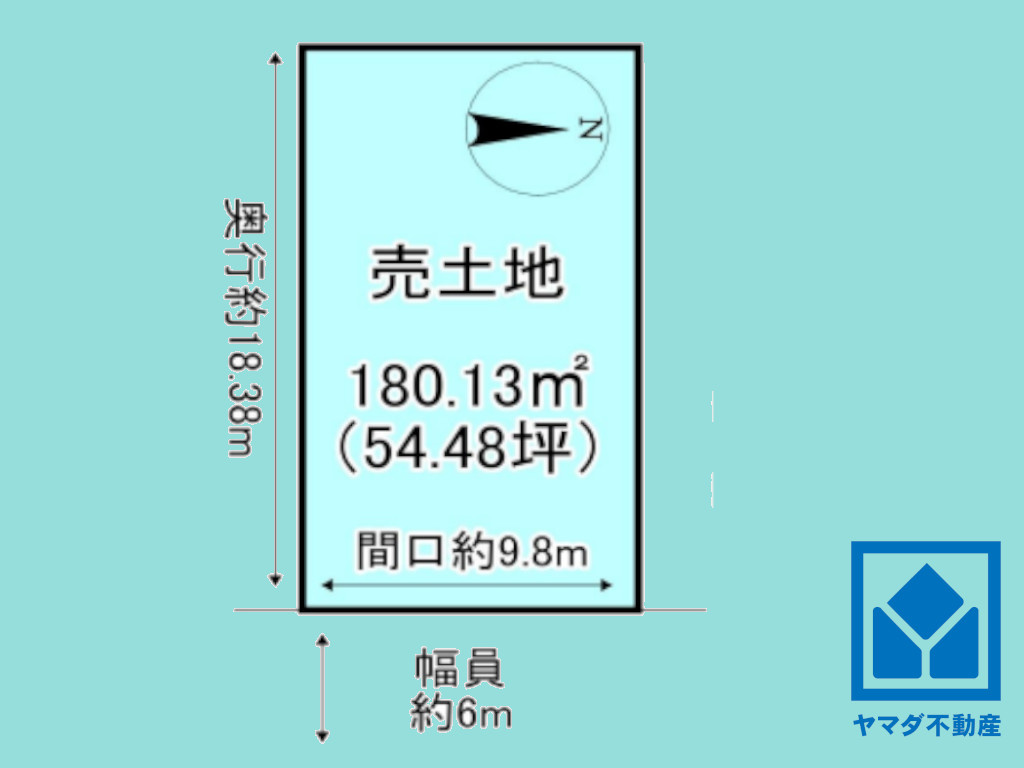 伏見区小栗栖森本町の土地図