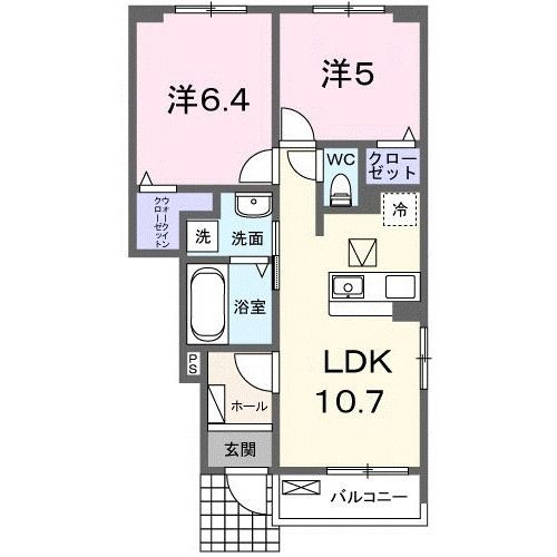 【間取り】 | 仮称；宮久保４丁目アパートⅡ