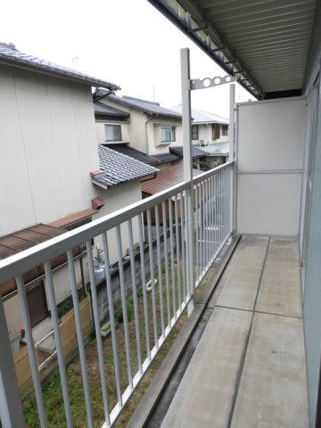 サンハイツ　いたの　C棟　のバルコニー