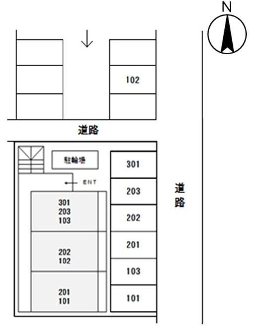 ＢＩＲＴＨ　ＣＨＡＭ　の区画図