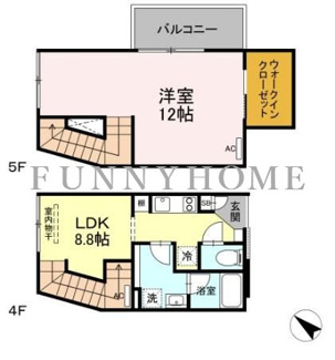 【間取り】 | グランテージ西小山