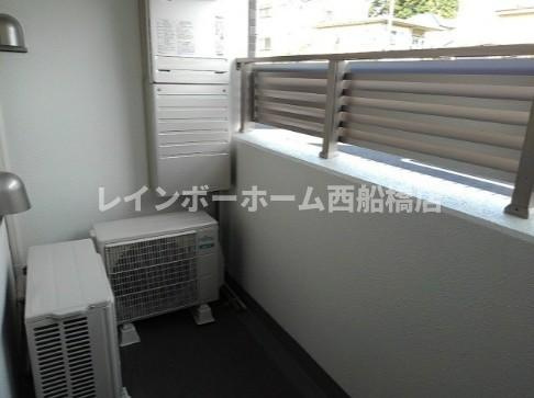 ウォーターラッドのバルコニー