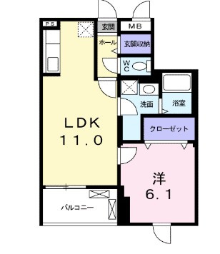 ウォーターラッドの間取り