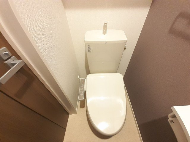 サン・シエル　Ⅱのトイレ|落ち着いたトイレです