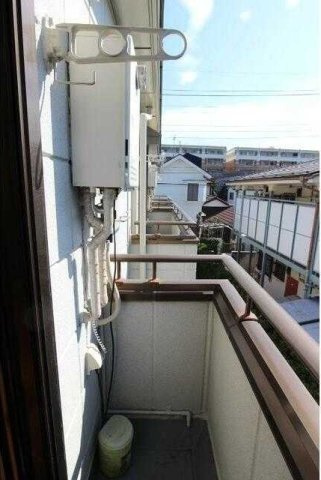 ミントハウスのバルコニー