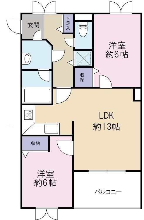 エリュシオン光和の間取り|間取りです。