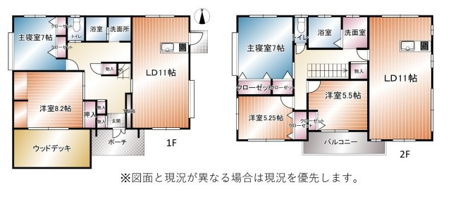 売中古戸建　伊豆の国市墹之上の間取り|２世帯住宅としてお使いにもなれますし、シェアハウスとして住む事もできます。
