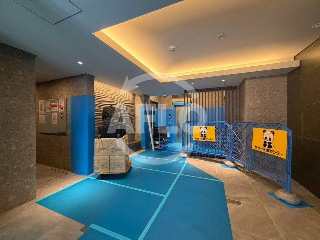 プレサンスレイズ上本町のロビー|プレサンスレイズ上本町　ロビー