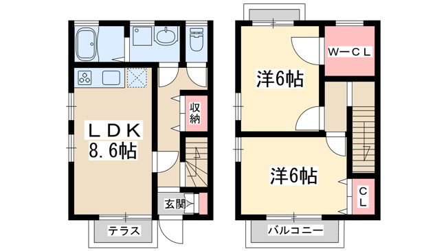 【間取り】 | ピュアニッシモ
