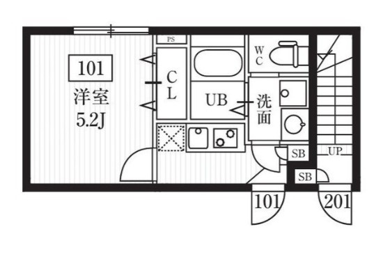 ミハス荻窪の間取り