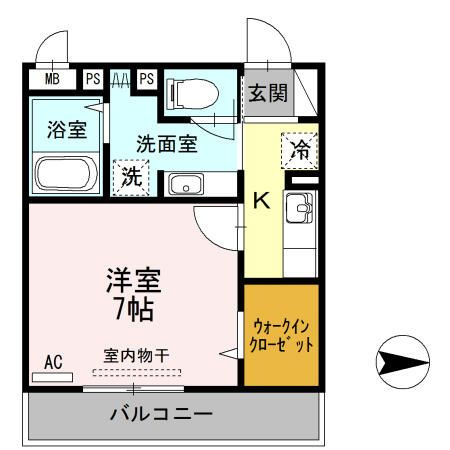 グラディート高田馬場の間取り