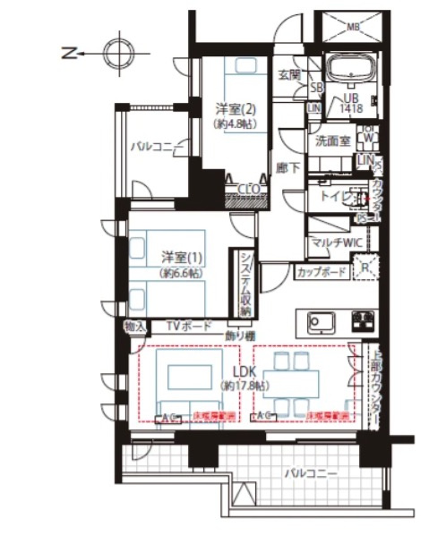 ★仲介手数料無料★ATLAS IKEJIRI RESIDENCE
