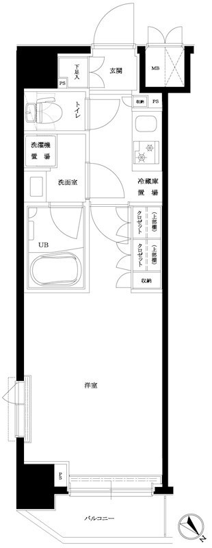 ルーブル住吉弐番館の間取り