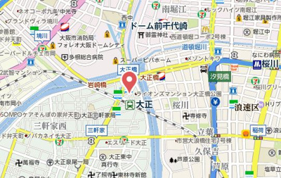 【地図】 | エスリード大阪ドームシティ
