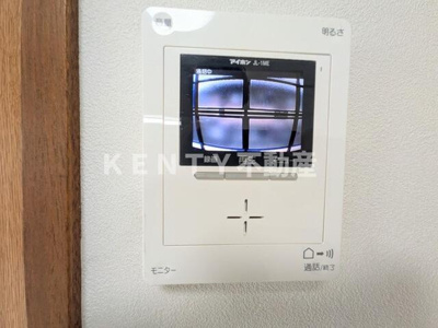 【セキュリティ】 | コーポクリーントップ | TVモニター付きインターホン