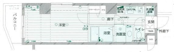 パークウェル白金の間取り|間取りです。