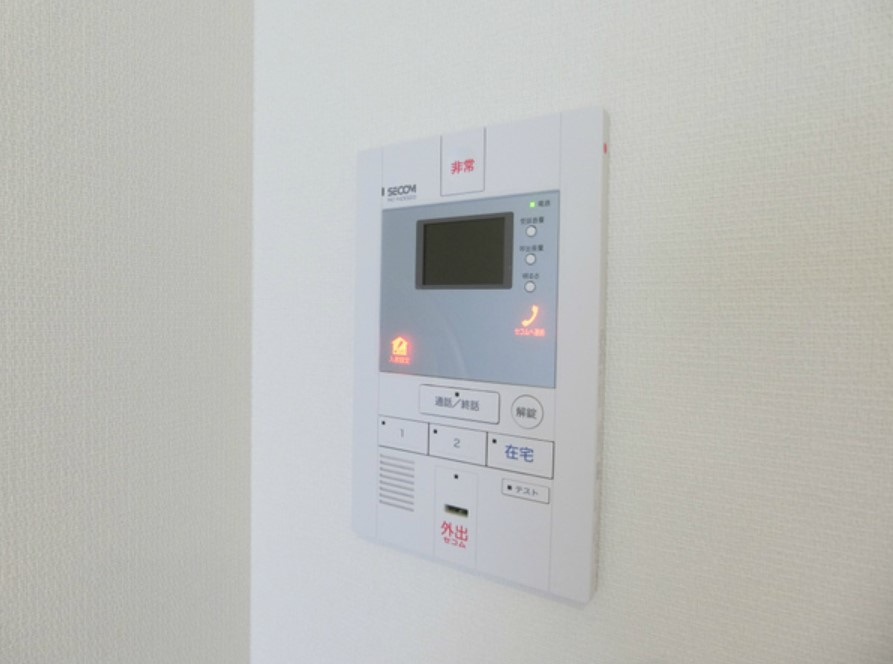 狛江市岩戸北４丁目のアパートのセキュリティ