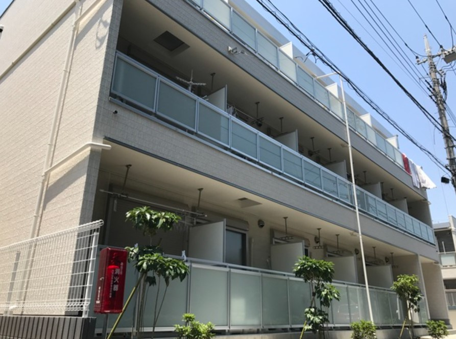 狛江市岩戸北４丁目のアパートの外観