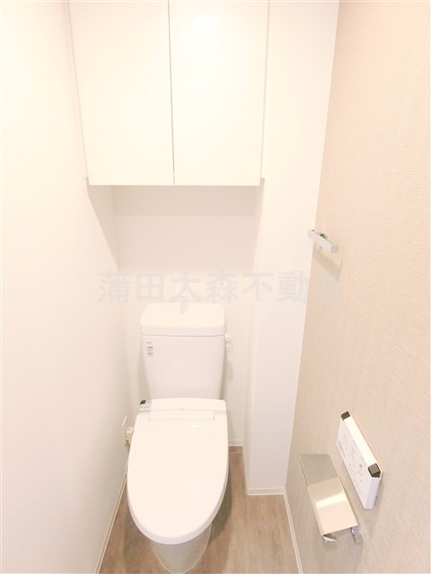 ラクラス蒲田Ⅱのトイレ|温水洗浄便座付きのトイレ